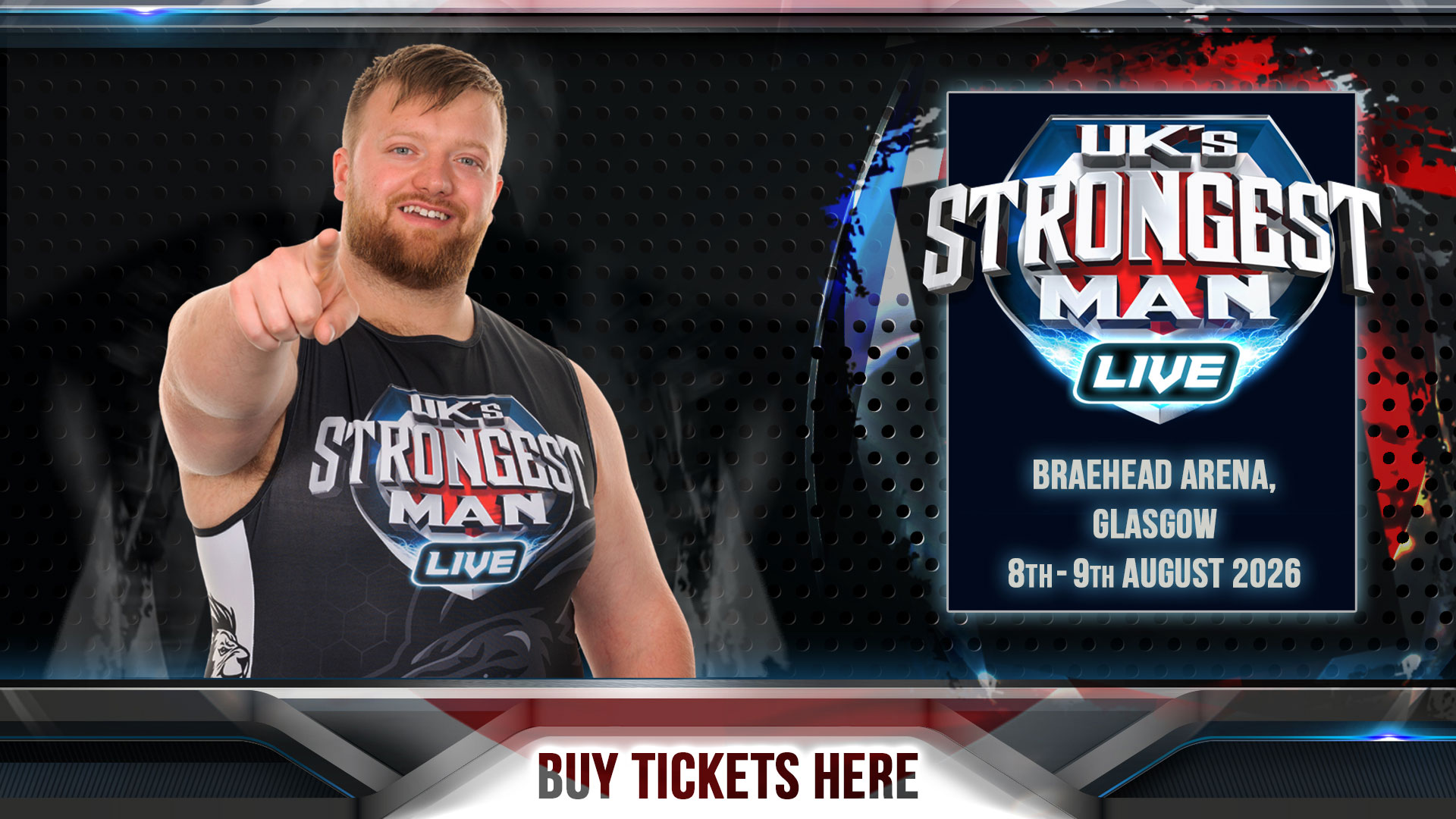 UK's Strongest Man Glasgow Weekend